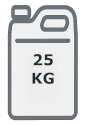 25 KG Plastic Jerry